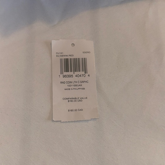 Round Coin Case With Coach Graphic NWT - Picture 7 of 7